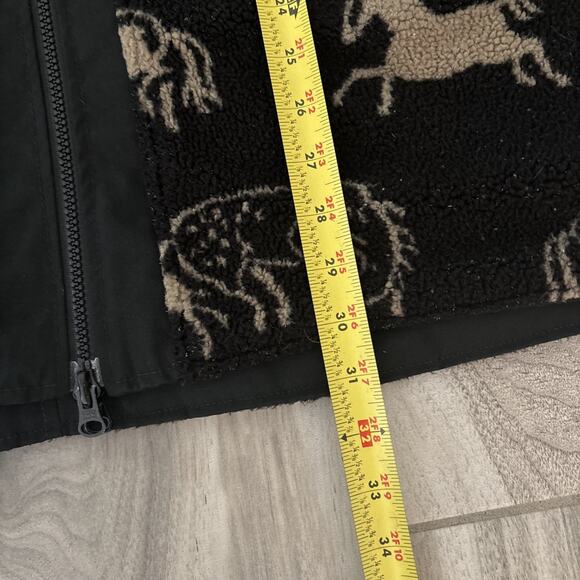 Vintage Kerrits Sherpa Fleece Lined Sweater Jacket Made In USA Full Zip Men Sz L - Picture 9 of 10